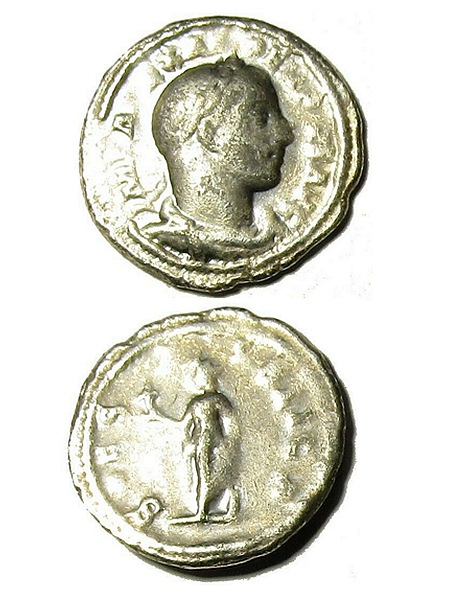 Silver Denarius Emperor Alexander Severus